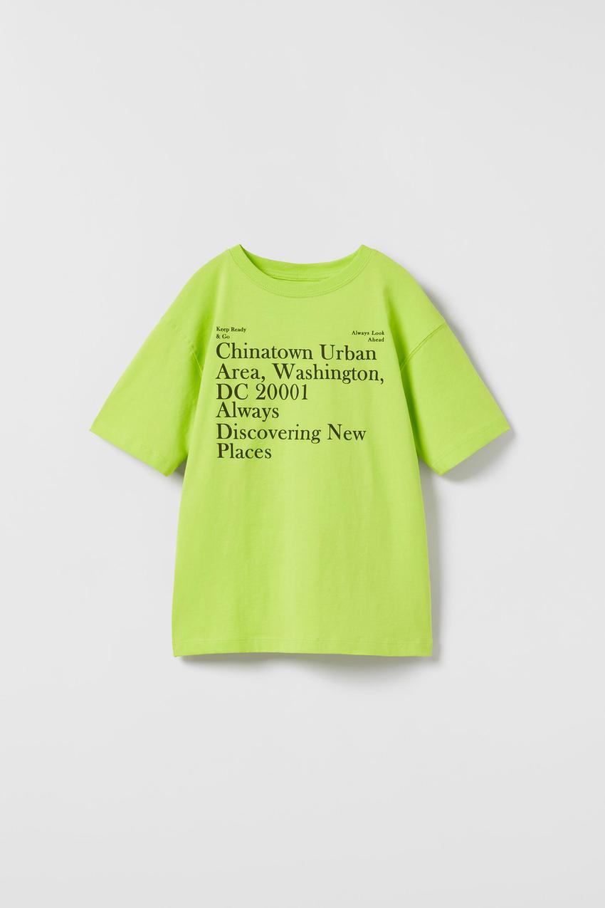 Longline t shirt zara Clearance