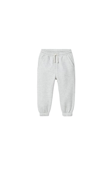 Image 0 of CONTRAST TRIM PLUSH PANTS from Zara