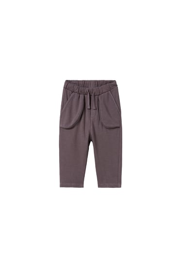 Image 0 of TROUSERS WITH GUSSET POCKET from Zara