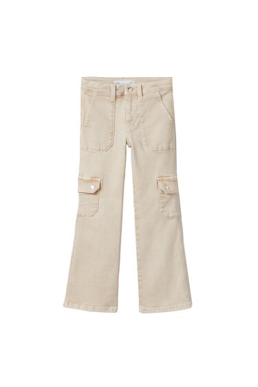 Image 0 of STRETCH FIT CARGO JEANS from Zara