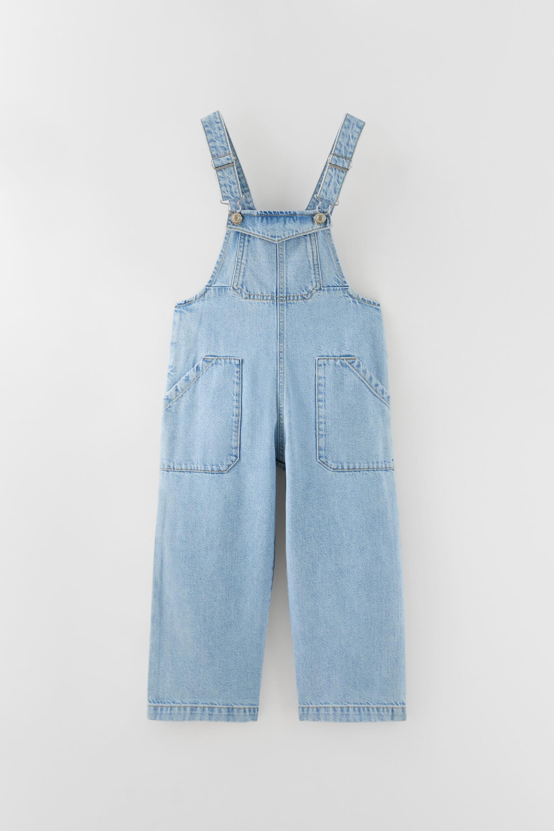 SALOPETTE DENIM MORBIDA - Blu | ZARA Italia / Italy