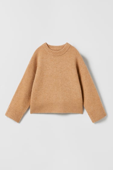 Image 0 of SOFT TOUCH KNIT SWEATER from Zara