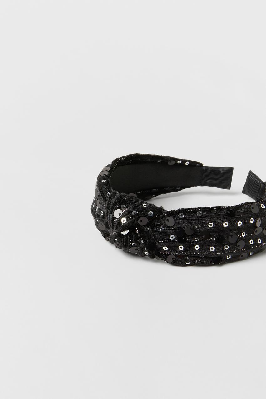 Zara black headband Clearance