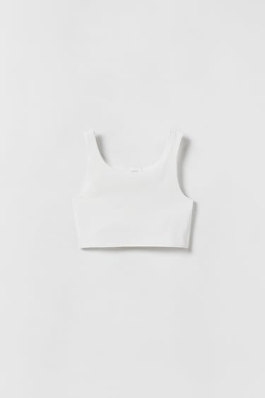 Image 0 of PLAIN TOP from Zara