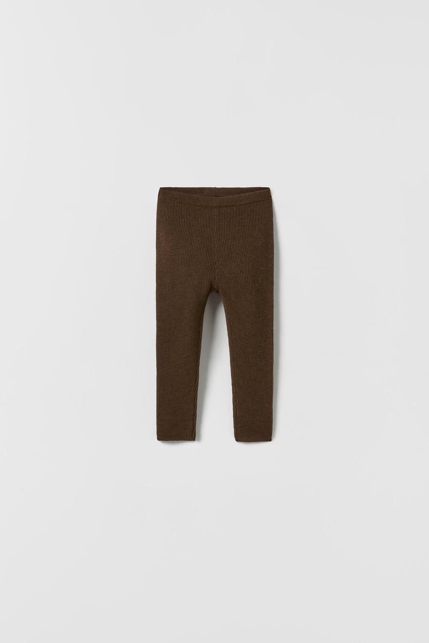 Chocolate leggings zara clearance
