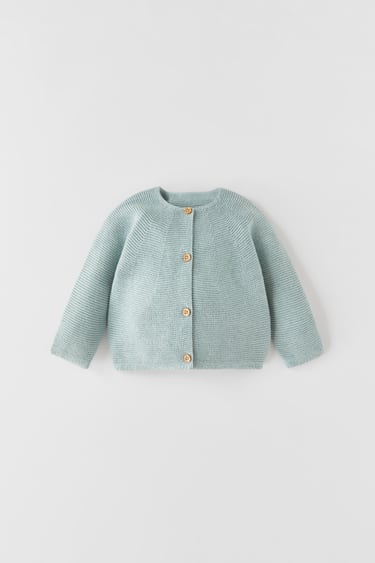 Image 0 of CABLE-KNIT CARDIGAN from Zara