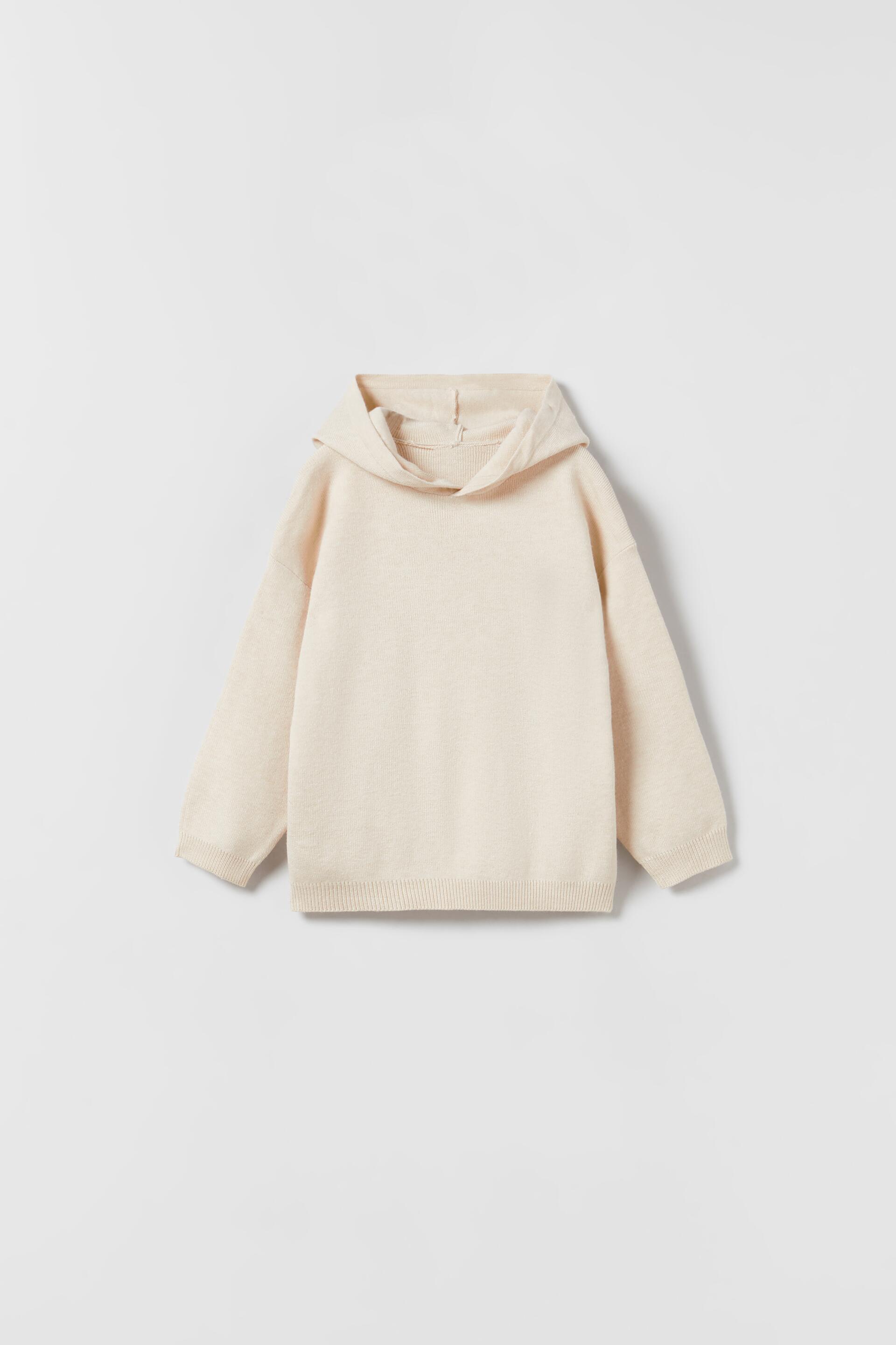 BASIC KNIT SWEATER - Natural | ZARA 