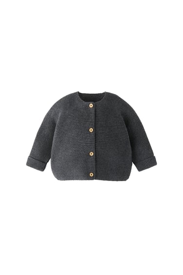 Image 0 of CABLE-KNIT CARDIGAN from Zara