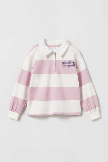 Image 0 of STRIPED POLO SHIRT from Zara