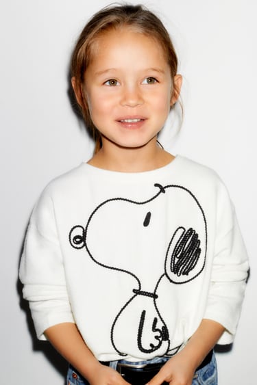 Image 0 of SNOOPY PEANUTS™ SOFT TOUCH T-SHIRT from Zara