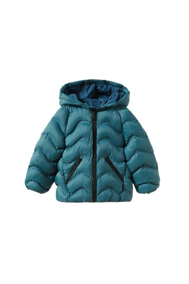 Image 0 of ULTRA-LIGHTWEIGHT WATER REPELLENT QUILTED JACKET from Zara
