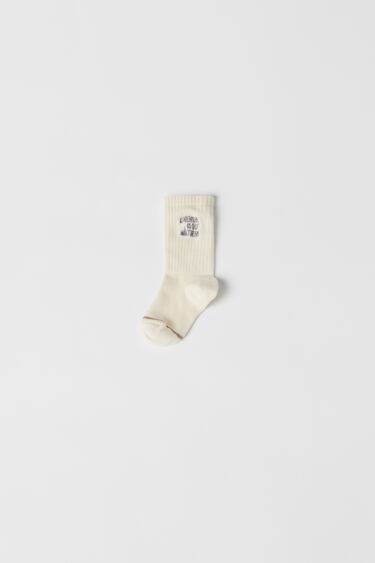 Image 0 of BABY/ ADVENTURE EXPEDITION EMBROIDERED LONG SOCKS from Zara