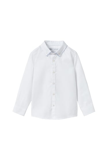 Image 0 of SLIM FIT DOUBLE COLLAR SHIRT from Zara