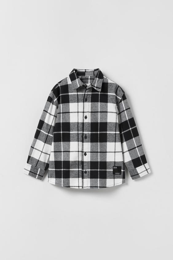 チェック シャツ ブラック Zara Japan 日本 チェック シャツ ブラック Zara Japan 日本