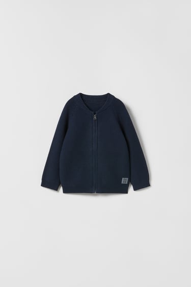 Image 0 of CABLE-KNIT JACKET from Zara