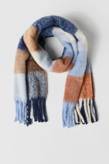 Image 0 of KIDS/ CHECK MAXI SCARF from Zara