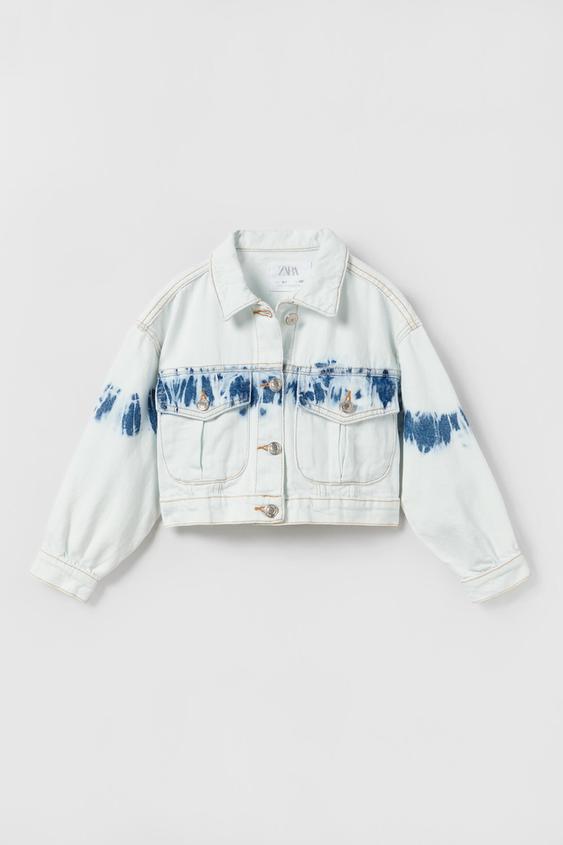 TIE-DYE JACKET - Blue | ZARA United States