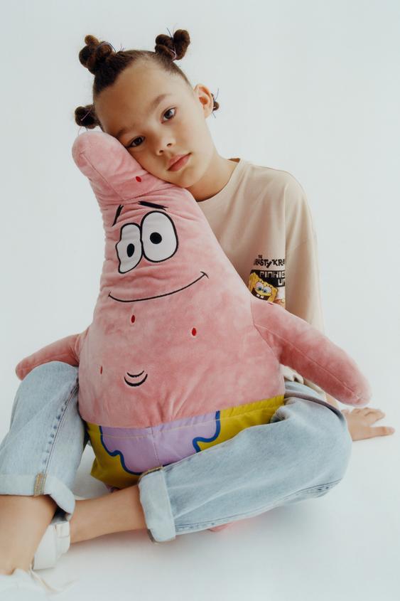 スポンジボブ スクエアパンツ C Nickelodeon エンボス Tシャツ ベージュ Zara Japan 日本 スポンジボブ スクエアパンツ C Nickelodeon エンボス Tシャツ ベージュ Zara Japan 日本