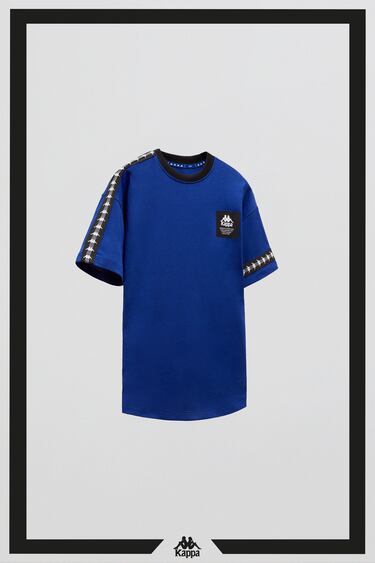 Image 0 of SPORTY T-SHIRT WITH KAPPA BANDS from Zara