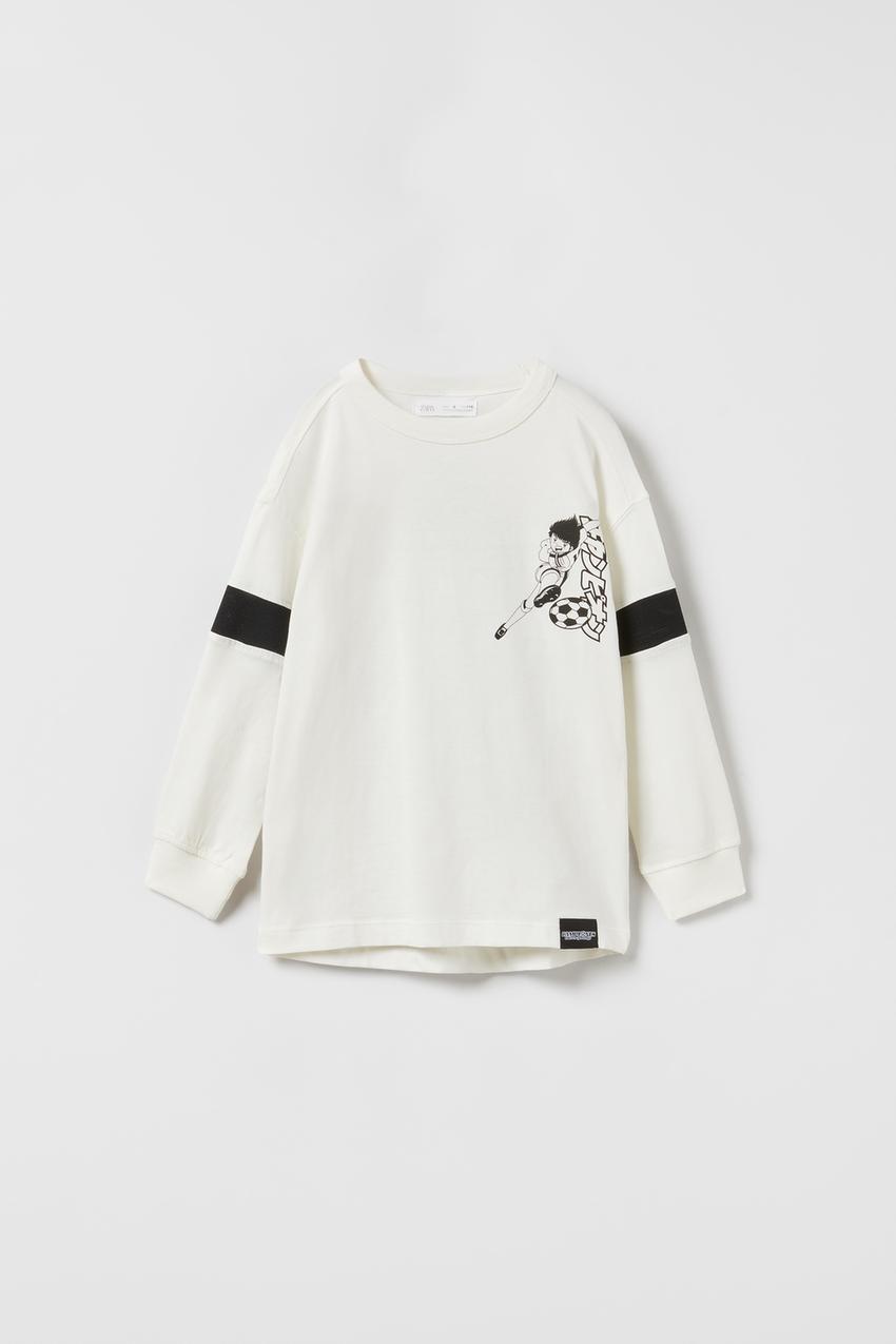 CAMISETA OLIVER Y BENJI Blanco roto ZARA Espana