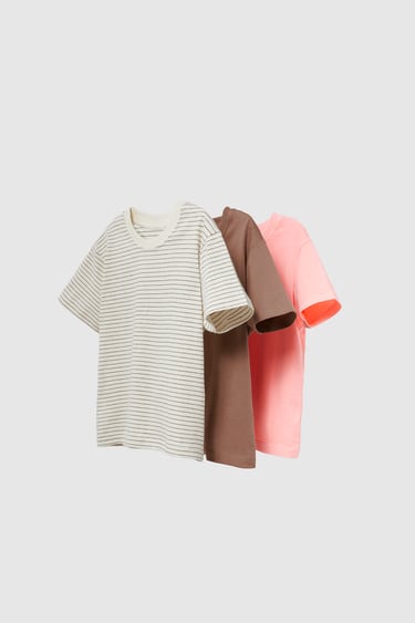 Image 0 of 3-PACK OF T-SHIRTS from Zara