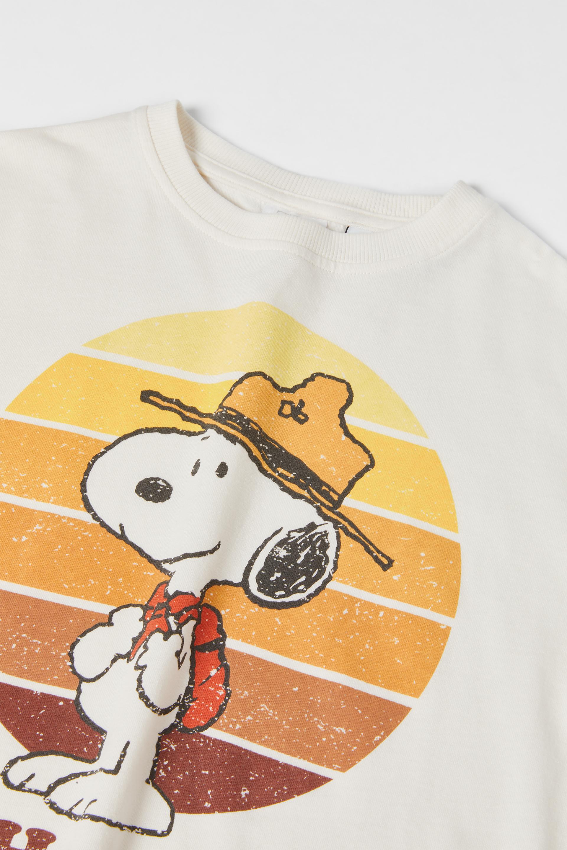 Zara charlie brown shirt Clearance
