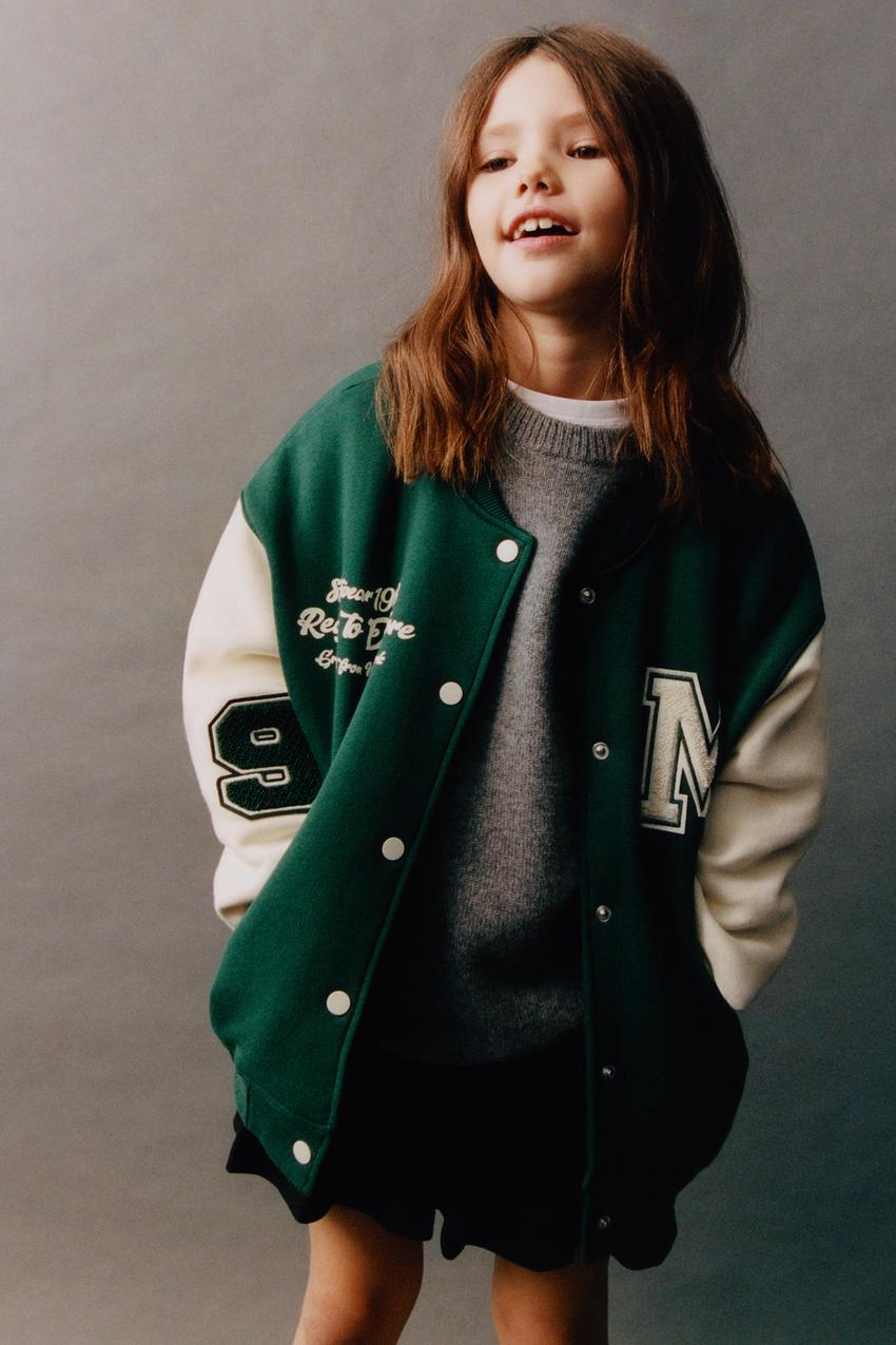 University jacket zara Clearance