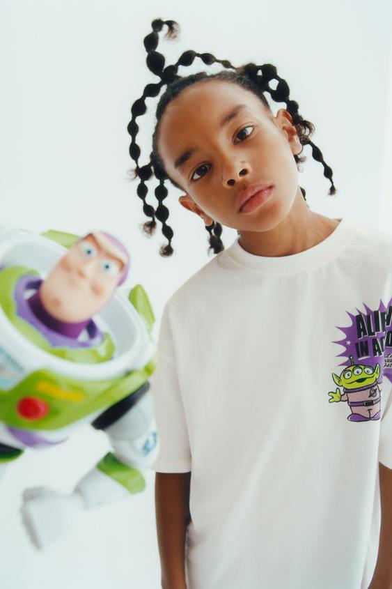 エイリアン トイストーリー C Disney Tシャツ ホワイト Zara Japan 日本 エイリアン トイストーリー C Disney Tシャツ ホワイト Zara Japan 日本