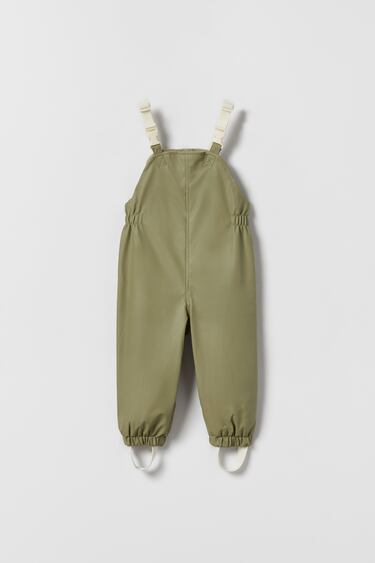 Image 0 of POLAR FLEECE LINED RUBBERIZED OVERALLS from Zara