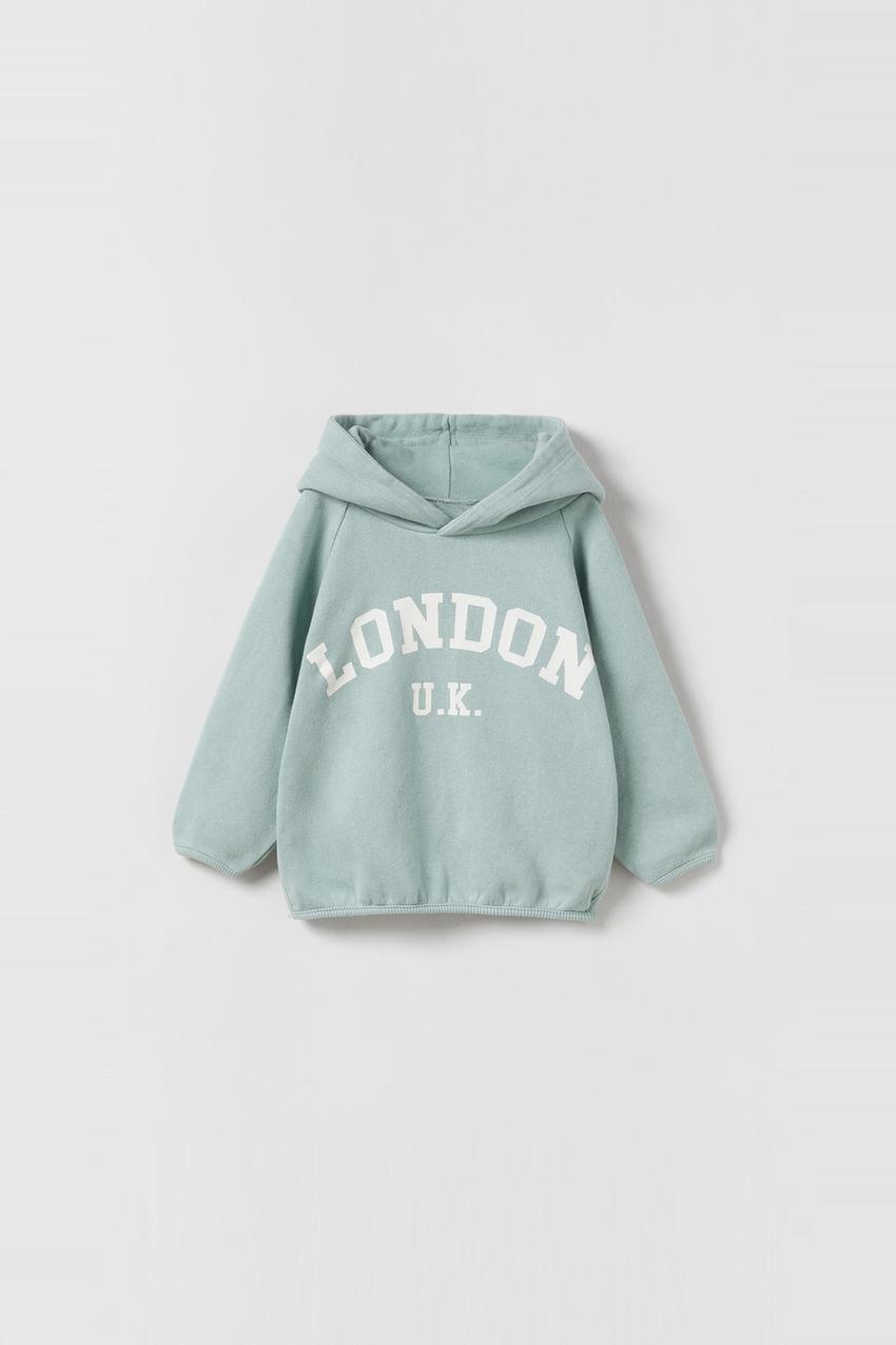 London hoodie zara clearance