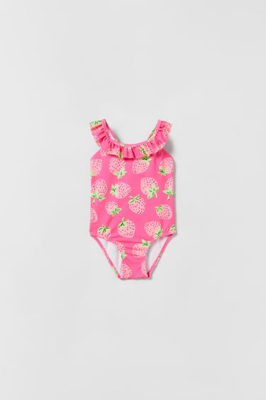Image 0 of STRAWBERRY SWIMSUIT from Zara