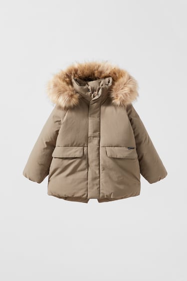 Image 0 of WATER-REPELLENT TECHNICAL COMFORTEMP ® FREUDENBERG PADDED COAT from Zara