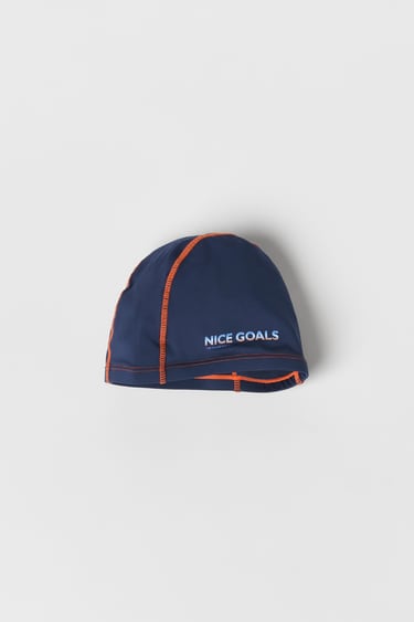 Image 0 of KIDS/ NICE GOALS SWIMMING CAP from Zara