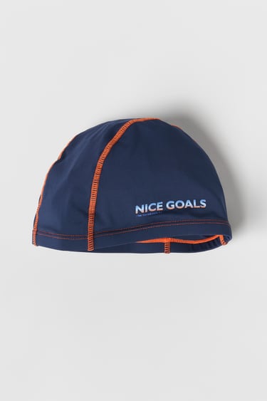 KIDS/ قبعة للسباحة "NICE GOALS"