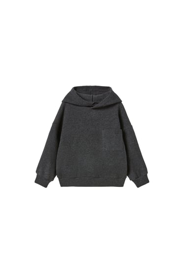 Image 0 of SOFT-TOUCH SWEATSHIRT from Zara