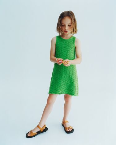 Image 0 of CROCHET DRESS from Zara
