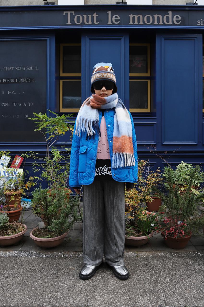Zara blue puffer Outlet