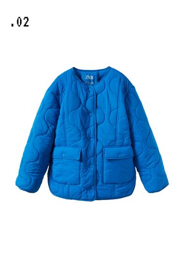 Image 0 of ONION QUILTED JACKET from Zara