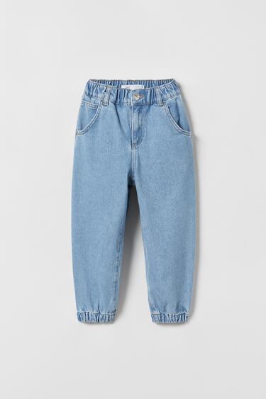 Image 0 of ELASTIC JOGGER JEANS from Zara