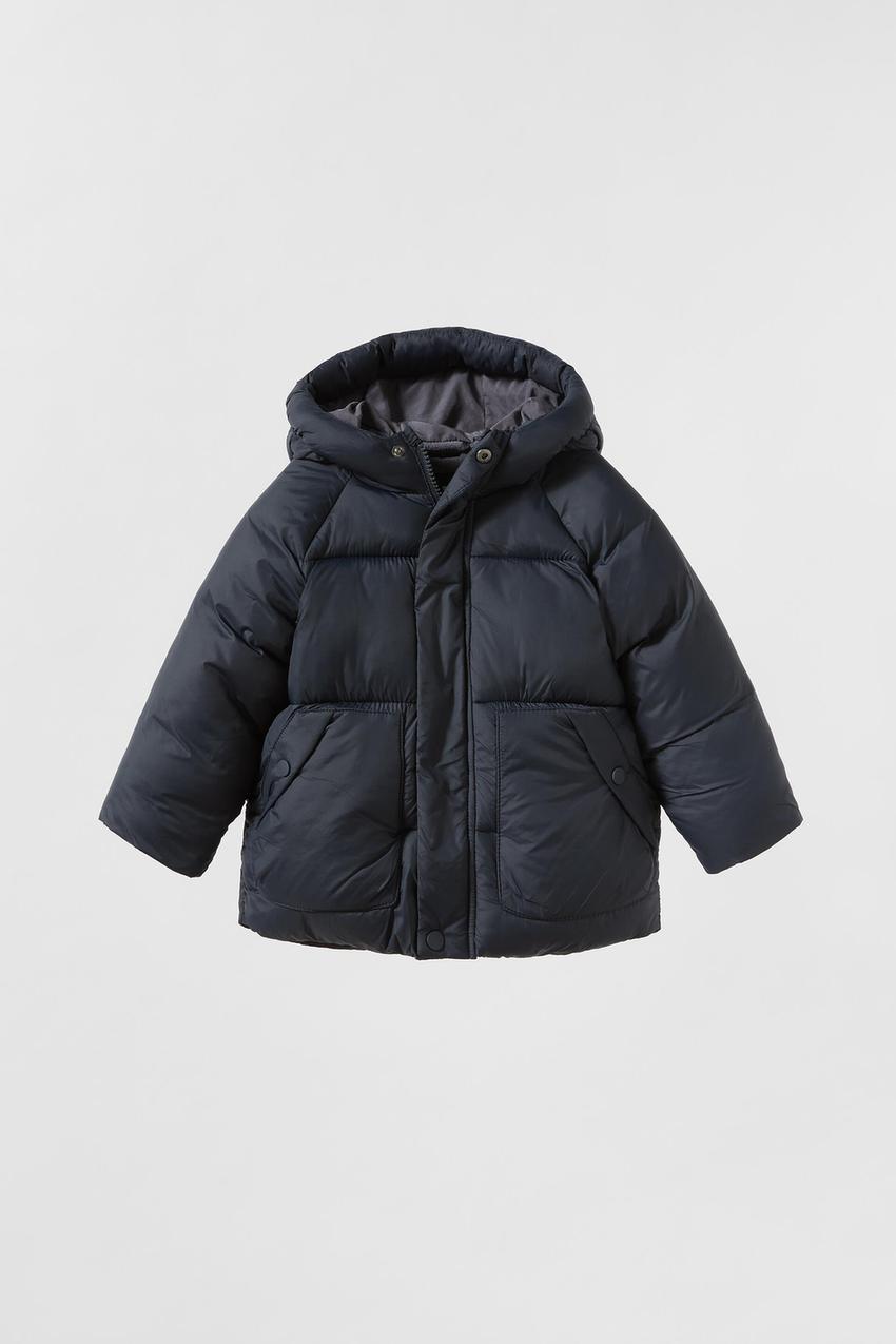 Zara manteau bleu marine deals