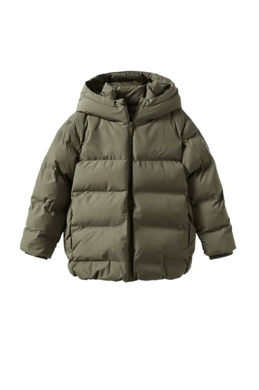 Image 0 of PLAIN THERMO-SEALED PUFFER JACKET from Zara