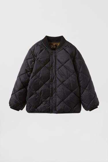 Image 0 of DIAMOND QUILTED JACKET from Zara