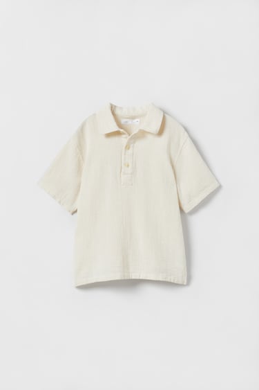 Image 0 of RUSTIC POLO SHIRT from Zara