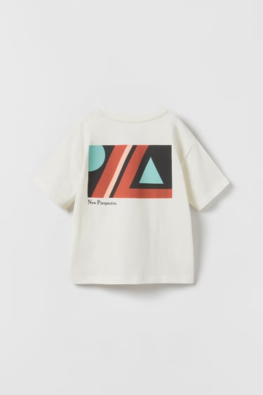 Image 0 of EMBROIDERED T-SHIRT from Zara