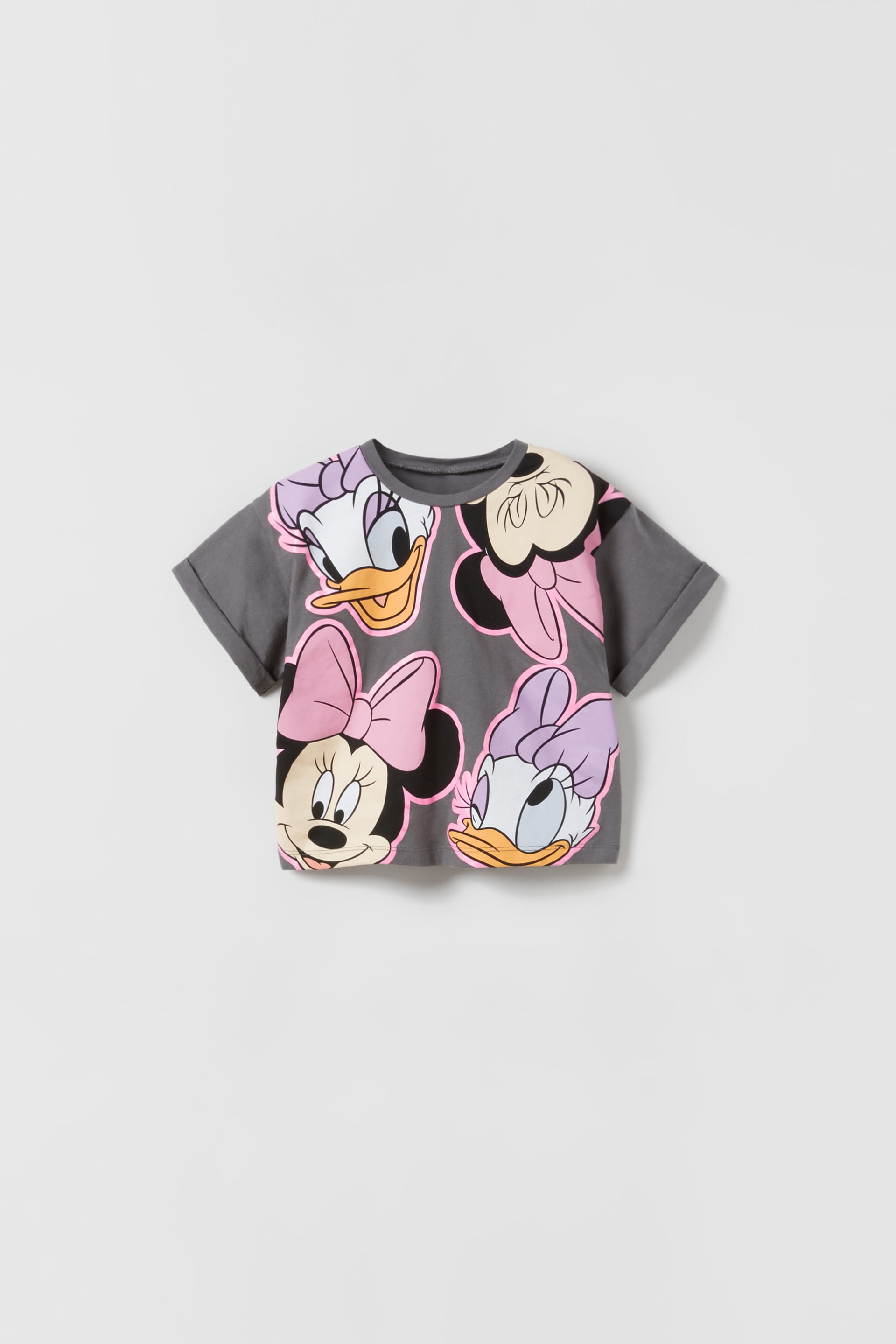 worm virgin Breathing MINNIE MOUSE AND DAISY DUCK © DISNEY T-SHIRT - Anthracite grey | ZARA  United States