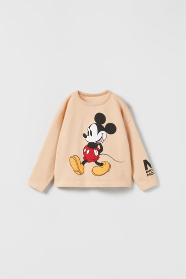 Image 0 of PLUSH MICKEY MOUSE © DISNEY T-SHIRT from Zara