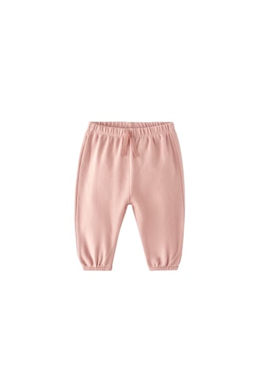 Image 0 of PLUSH TROUSERS from Zara
