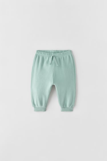 Image 0 of PLUSH TROUSERS from Zara