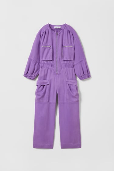 Image 0 of FLUID CARGO JUMPSUIT LIMITED EDITION from Zara