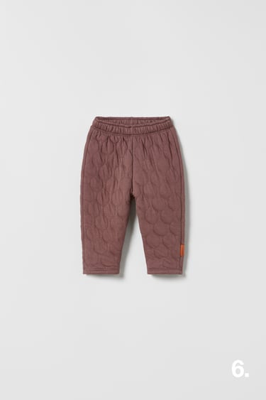 Image 0 of QUILTED PANTS from Zara